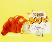 cream BOOM! Croissant with Champagne Flavour Filling