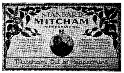STANDARD MITCHAM PEPPERMINT OIL