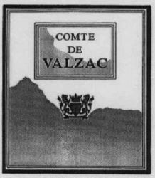 COMTE DE VALZAC