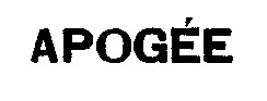 APOGÉE