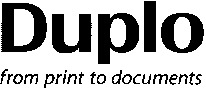 Duplo from print to documents