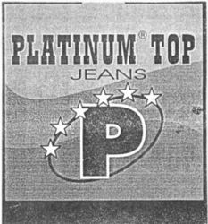 PLATINUM TOP JEANS P