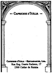 CAPRICHOS D'ITALIA