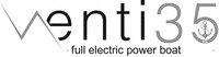 venti 35 SNL full electric power boat