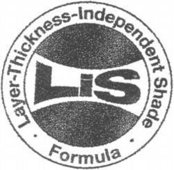 LIS Formula Layer-Thickness-Independent Shade