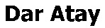 Dar Atay