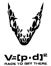 V=[P.D]2 RACE TO GET THERE