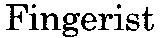 Fingerist