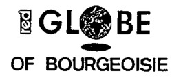 red GLOBE OF BOURGEOISIE