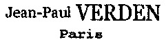 Jean-Paul VERDEN Paris