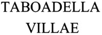 TABOADELLA VILLAE