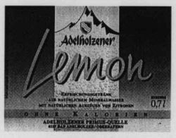Adelholzener Lemon