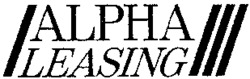ALPHA LEASING