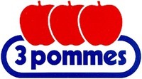 3 pommes