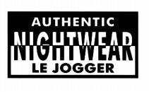 AUTHENTIC NIGHTWEAR LE JOGGER