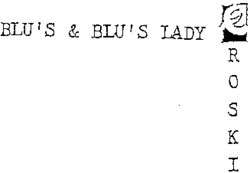 BLU'S & BLU'S LADY EROSKI