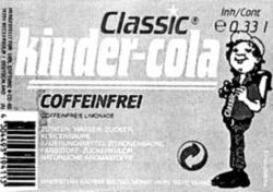 Classic kinder-cola COFFEINFREI