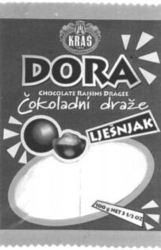 DORA CHOCOLAT RAISINS DRAGEE