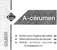 A-cérumen G GILBERT