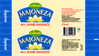 zvijezda MAJONEZA 40% MANJE MASNOCE! lagana