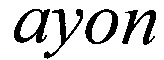 ayon