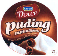 Dukat DOLCE puding mmmlijecni COKOLADA SA LAGOM