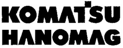KOMATSU HANOMAG