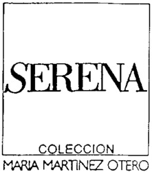 SERENA COLECCION MARIA MARTINEZ OTERO