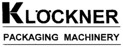 KLÖCKNER PACKAGING MACHINERY
