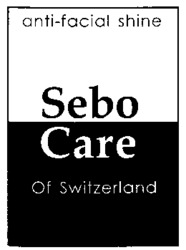 anti-facial shine Sebo Care Of Switzerland