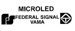 MICROLED FEDERAL SIGNAL VAMA
