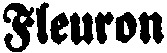 fleuron