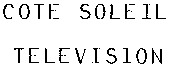 COTE SOLEIL TELEVISION