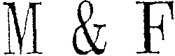 M & F