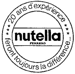 nutella FERRERO