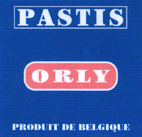 PASTIS ORLY PRODUIT DE BELGIQUE