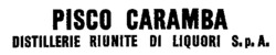 PISCO CARAMBA