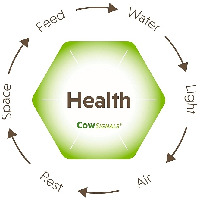 Space Feed Water Light Air Rest Health COWSIGNALS