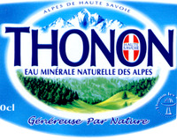 THONON EAU MINÉRALE NATURELLE DES ALPES