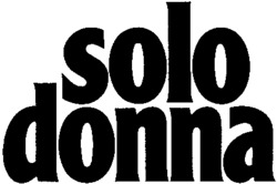 solo donna