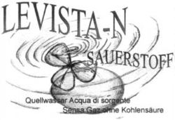 LEVISTA-N SAUERSTOFF Quellwasser Acqua di sorgente Sensa Gaz ohne Kohlensäure