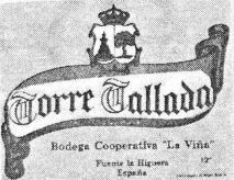 Torre Tallada Bodega Cooperativa 