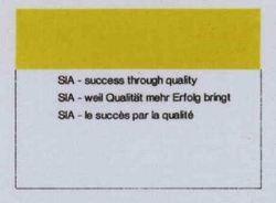 SIA - success through quality
