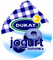 DUKAT jogurt borovnica