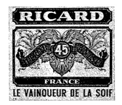 RICARD LE VAINQUEUR DE LA SOIF