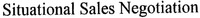 Situational Sales Negotiation