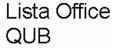 Lista Office QUB