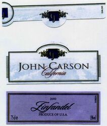 JOHN CARSON California