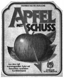 APFEL MIT SCHUSS