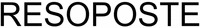 RESOPOSTE